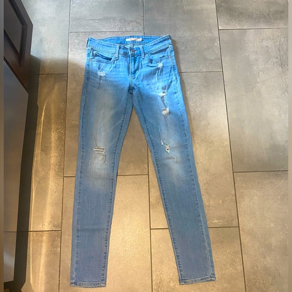 Levi's Blue Skinny Jeans Modern Fit - Picture 1 of 2